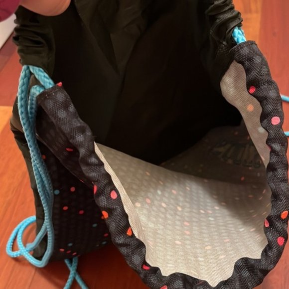 Roots wet bag blue with polka dot pattern - Picture 3 of 4